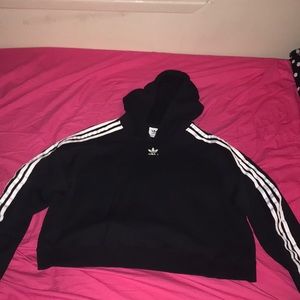 Adidas crop hoodie